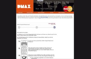 DMAX Kreditkarte Erfahrungen im Test 2023 » Gute Prepaid Karte